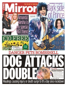 cover Daily Mirror n°20260425