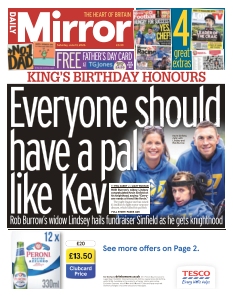 cover Daily Mirror n°20260613