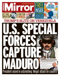 cover Sunday Mirror n°20260104