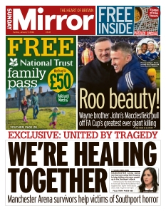 cover Sunday Mirror n°20260111