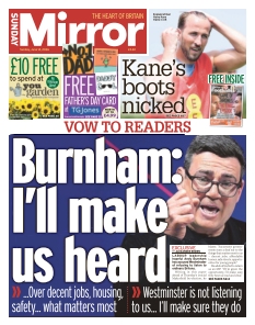 cover Sunday Mirror n°20260614
