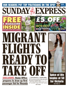 cover Sunday Express n°20240421