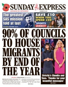 cover Sunday Express n°20251026