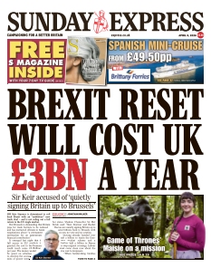 cover Sunday Express n°20260405