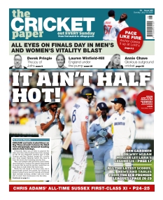 Cover The Cricket Paper