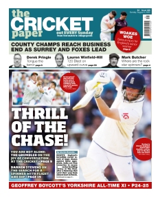 Cover The Cricket Paper