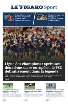Couverture de Le Figaro Sport du 01 juin 2026