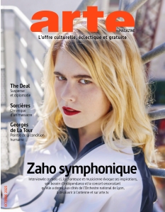 Couverture de Arte Magazine du 