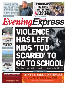 cover Evening Express n°20260218