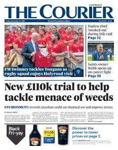 cover The Courier Fife Edition n°20251121