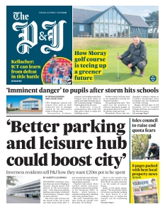 Cover of The Press and Journal - Aberdeen from 07 October 2025
