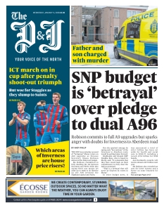 cover The Press and Journal - Aberdeen n°20260114