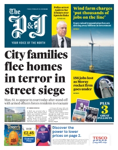 cover The Press and Journal - Aberdeen n°20260220