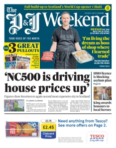 cover The Press and Journal - Aberdeen n°20260613