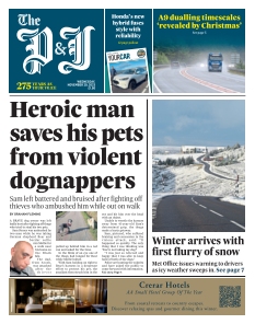 cover The Press and Journal - Perth n°20241129