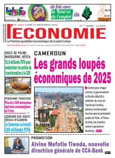 cover Le quotidien l'Economie n°20251222