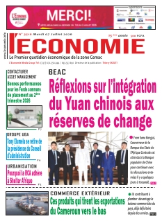 cover Le quotidien l'Economie n°20260704