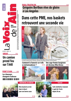 Cover La Voix de L'Ain édition Bresse 
