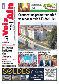 cover La Voix de L'Ain édition Bresse  n°20260130