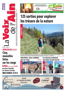 cover La Voix de L'Ain édition Bresse  n°20260220