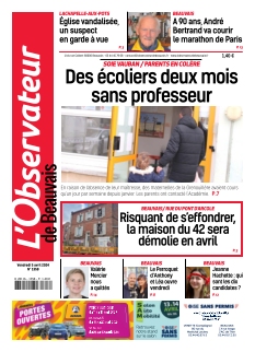 cover L'Observateur de Beauvais n°20240405