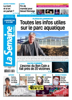 cover La Semaine des Pyrénées édition Lannemezan n°20251211