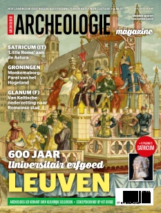 Omslag van Archeologie Magazine van 12 december 2025