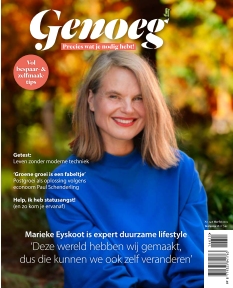 Omslag van Genoeg Magazine van 
