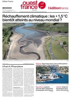 cover Ouest-France - édition France n°20250529
