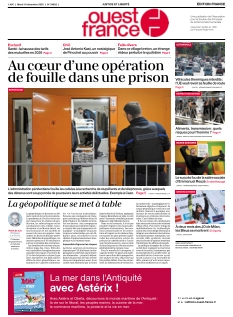 cover Ouest-France - édition France n°20251216