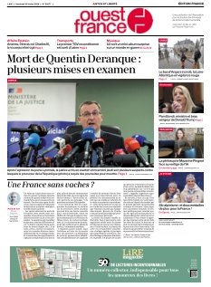 cover Ouest-France - édition France n°20260220