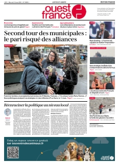 cover Ouest-France - édition France n°20260318