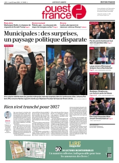 cover Ouest-France - édition France n°20260323