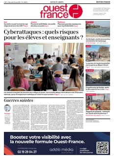 cover Ouest-France - édition France n°20260325