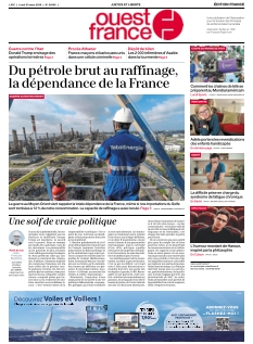 cover Ouest-France - édition France n°20260330