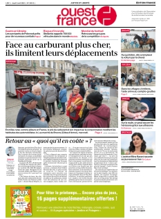 cover Ouest-France - édition France n°20260402