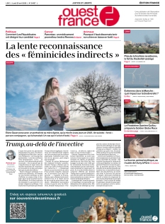 cover Ouest-France - édition France n°20260420