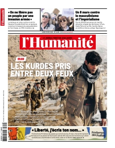 cover L'Humanité n°20260309