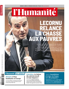 cover L'Humanité n°20260403