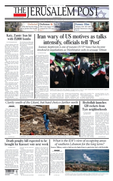 cover The Jerusalem Post n°20260326