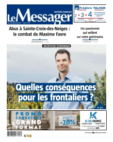cover Le Messager Chablais n°20250918