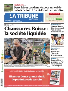 cover Le Progrès - Edition Haute-Loire n°20250130