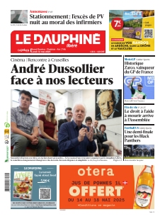 cover Le Dauphiné Libéré - Grand Genève-Chablais-Ain n°20250512