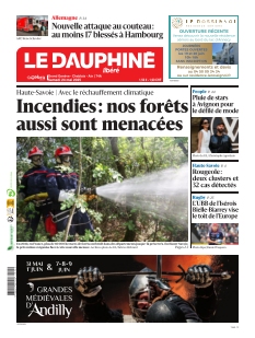 cover Le Dauphiné Libéré - Grand Genève-Chablais-Ain n°20250524