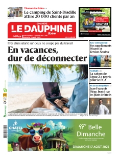 Couverture de Le Dauphiné Libéré - Grand Genève-Chablais-Ain du 10 août 2025