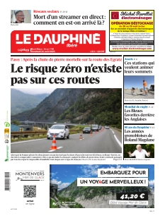 cover Le Dauphiné Libéré - Mont-Blanc - Arve n°20250822