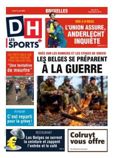 cover La Dernière Heure/Les Sports n°20250414