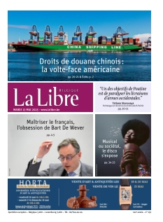 cover La Libre Belgique n°20250513