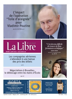 cover La Libre Belgique n°20250603