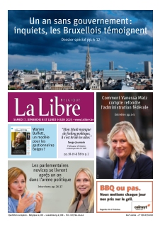 cover La Libre Belgique n°20250607